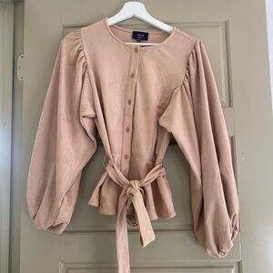 Vici boutique small velvet top